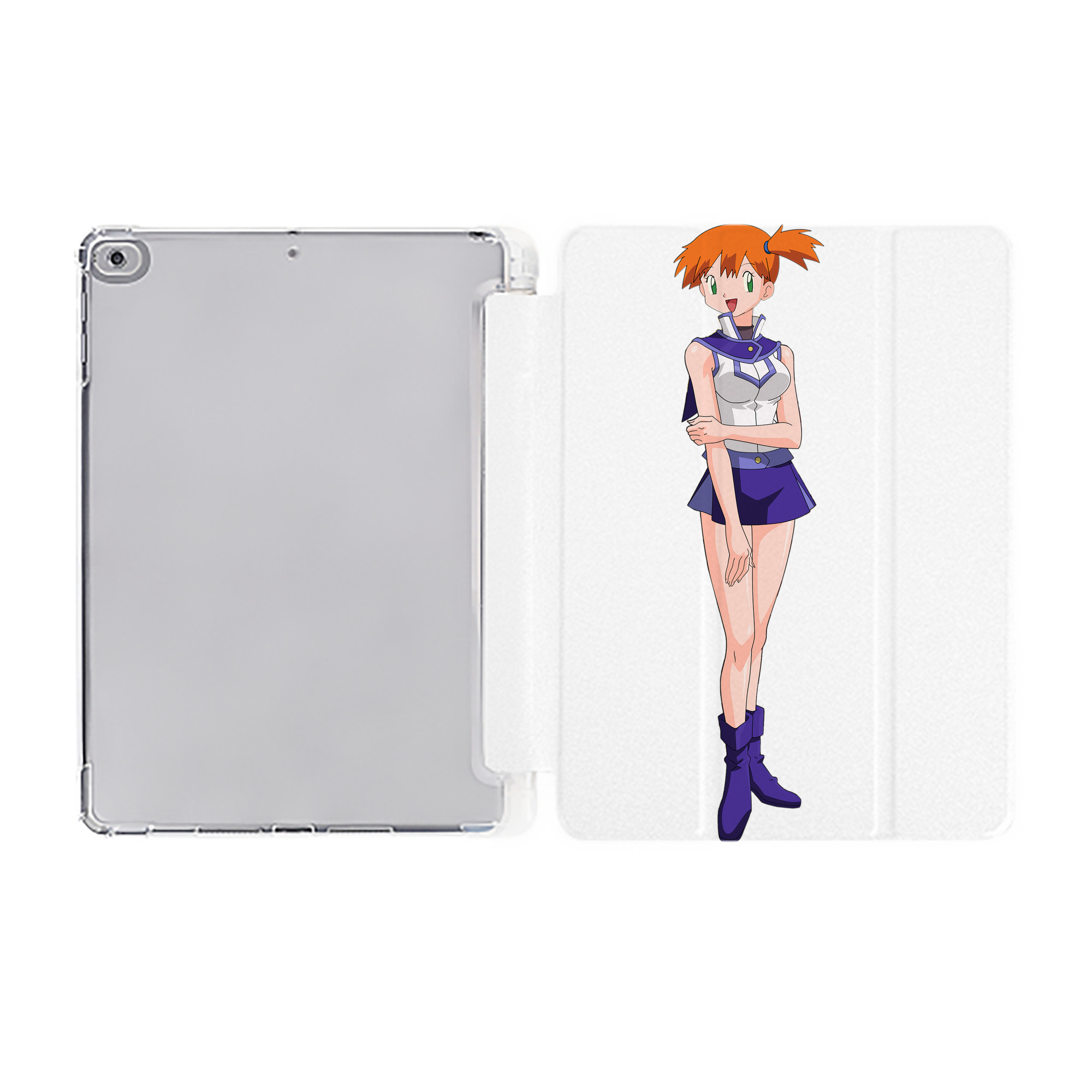 （画像用） 遊☆戯☆王 Yu-Gi-Oh! IPad ケース ペン収納付き 三つ折りスタンド PUレザー×シリコン 対応機種9.5/10.5/10.9インチ